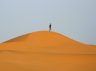 Balazs Buzas in Erg Chebbi, MOROCCO. Photo: Peter Bato.