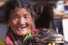 Nomad pilgrim, Pelkor Chöde Monastery, Gyantse, Tsang, TIBET