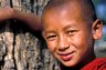 Samanera (novice monk), near Youqson Monastery, Salay, MYANMAR (BURMA)