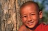 Samanera (novice monk), near Youqson Monastery, Salay, MYANMAR (BURMA)