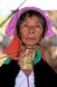 Padaung woman from KaYa State, Nyaungshwe, Inle Lake, MYANMAR (BURMA)