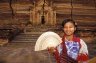 Bamar girl, Mingun Paya, Mandalay, MYANMAR (BURMA)