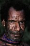 <p>48 years old Dani tribesman, Wesagalep (1712 m), Baliem Gorge, Papua, INDONESIA</p>