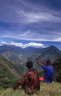 <p>48 years old Dani tribesman and Lani porter, between Wesagalep (1712 m) and Mukima (2065 m), Baliem Gorge, Papua, INDONESIA</p>