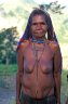 <p>Yali woman from Soba (in Dani clothing), Wuserem (1723 m), Baliem Gorge, Papua, INDONESIA</p>