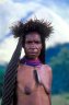 <p>Yali woman from Soba (in Dani clothing), Wuserem (1723 m), Baliem Gorge, Papua, INDONESIA</p>