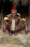 Dani tribesman, pig festival, Kilise (1836 m), Baliem Gorge, Papua, INDONESIA