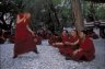 <p>Monks, Sera Monastery (3730 m), 5 km N of Lhasa, TIBET</p>
