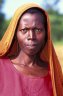 Local woman, Lake Rwihinda (Mutwenzi NR), N of Kirundo, BURUNDI