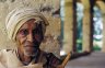 Local man, Narga Selassie (church), Dek Is., Tana Lake, ETHIOPIA