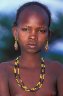 Hamar girl, Gabo village (945 m), 2 km NE of Turmi, South Omo Valley, ETHIOPIA