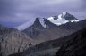 Stok Kangri (6125 m) from the lower camp (4370 m), near Jurutse, LADAKH