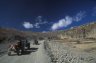 <p>Tractors between Jhenckin and Tarado, near Yamdrok-tso (~ 4000 m), Tsang, TIBET</p>