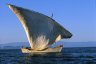 Antankarana tribe’s fishing boat near Nosy Tanikely Marine Reserve, MADAGASCAR